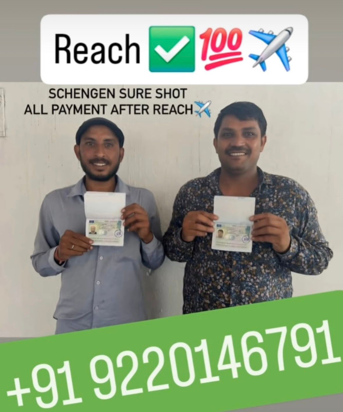 Schengen visa success