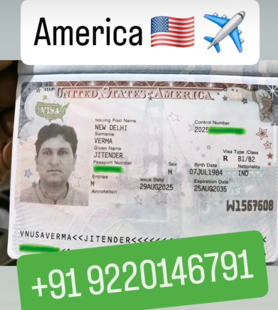 USA visa success