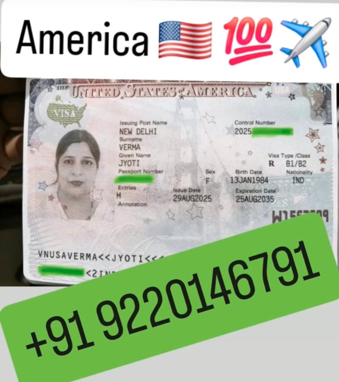 USA visa success